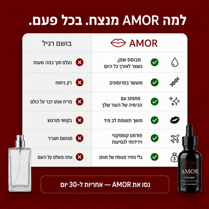 AMOR - משנה את כללי המשחק